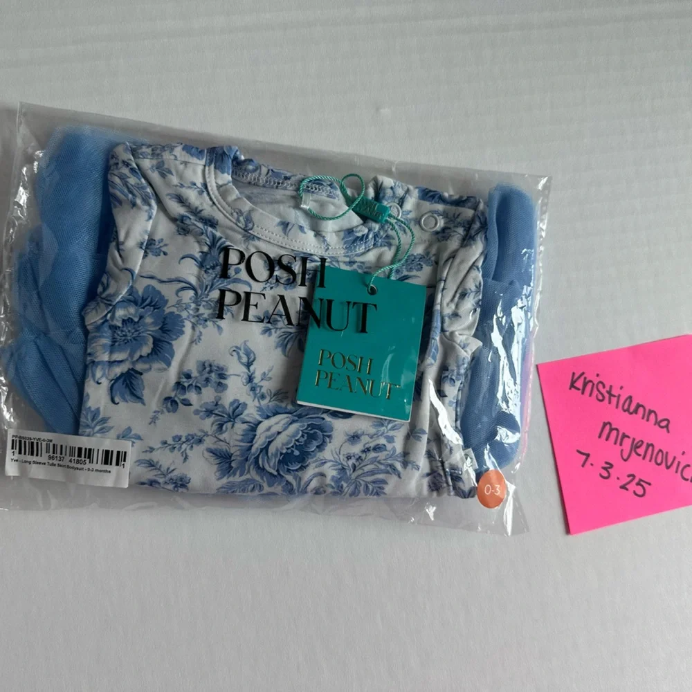 Posh Peanut Blue Diaper Cover Accessory